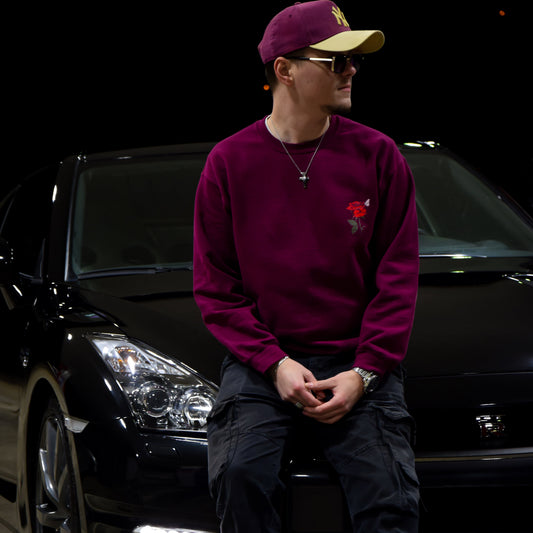 Sweat Redsuns Roses 2025 - Sweat Homme / Femme Redsuns JDM Culture